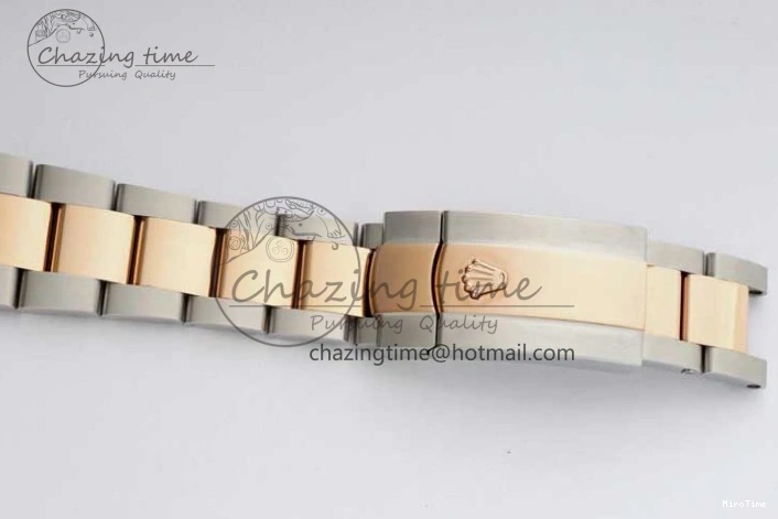 MiroTime 0414 Breathable DateJust 36mm DIWF 1:1 Best Edition 904L Steel Gray Dial on SS RG Oyster Bracelet SA 2310